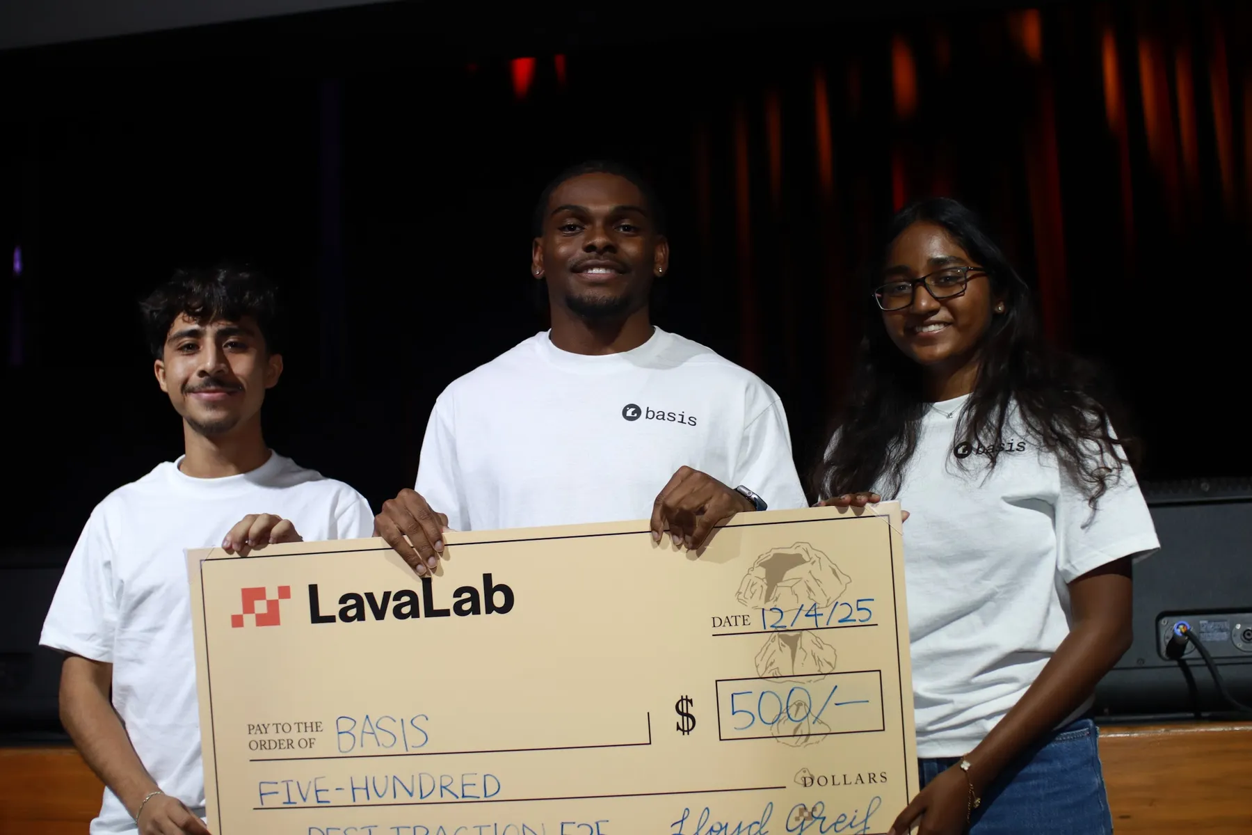 Team when we won best traction