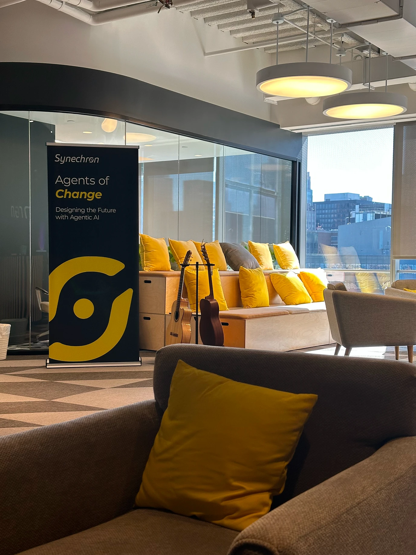 Synechron's headquarters in New York!